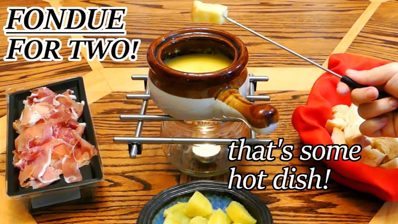 Fondue for Two! with DIY Fondue Set!