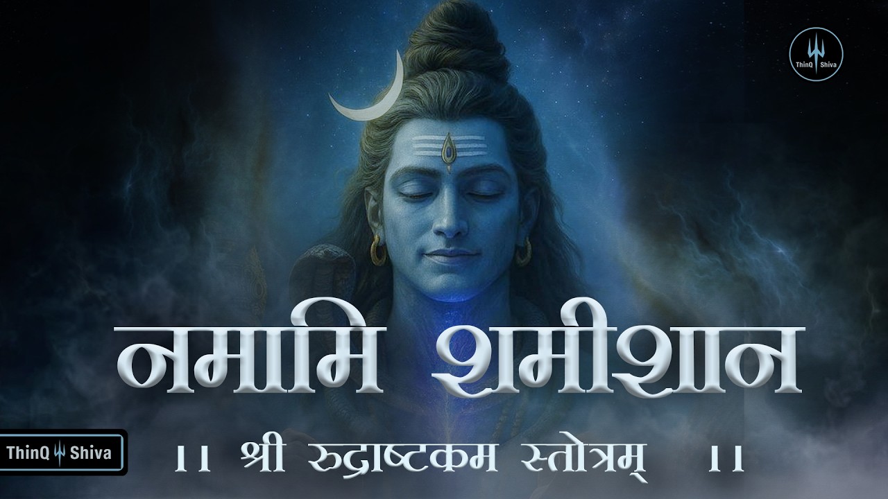 Most Powerful Shiva Mantra| Namami Shamishan Nirvan Roopam | नमामि शमीशान| Rudrashtakam |Lord Shiva