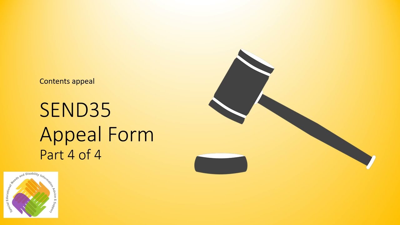 Contents Appeal Form (sections 10-12) - Part 4 of 4