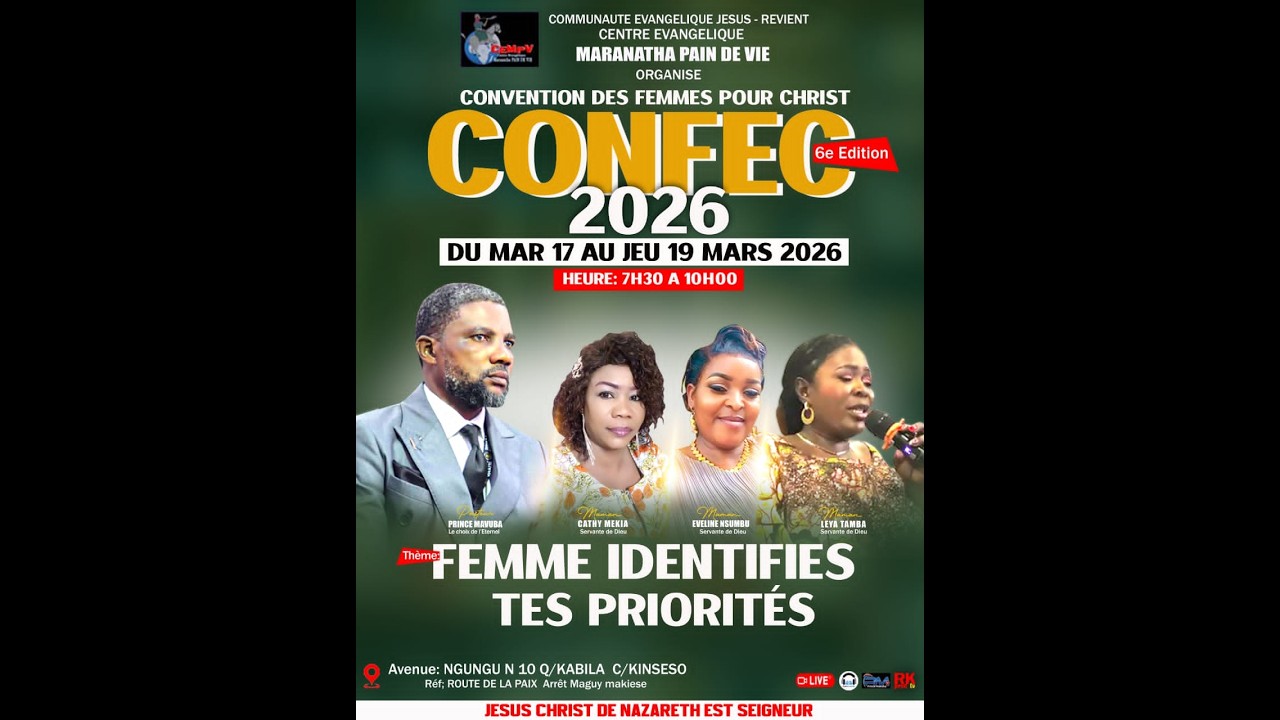CONFEC EDITION 6 JEUDI 19 MARS 2026
