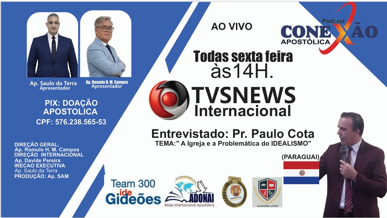 Entrevistado: Pr. Paulo Cota TEMA: