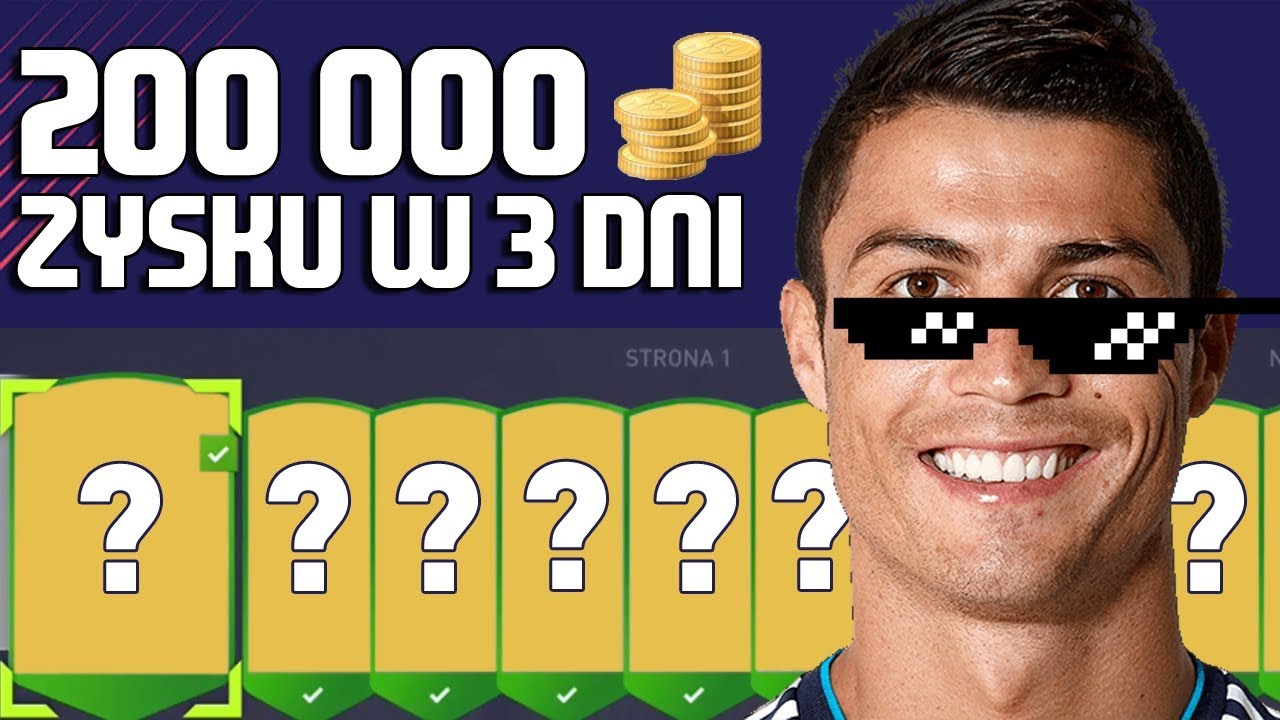 FIFA 18 - Zarobiłem 200.000 monet w 3 dni! - Handluj z tym #1