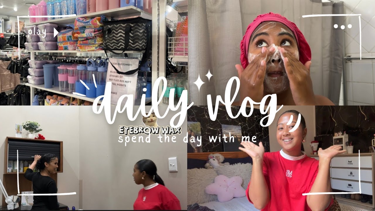 Spend the day with me 🤍( talks , shopping , haul) 