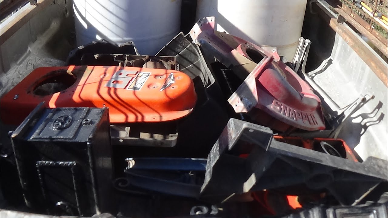 Taking a load of Aluminum to the Scrap Yard