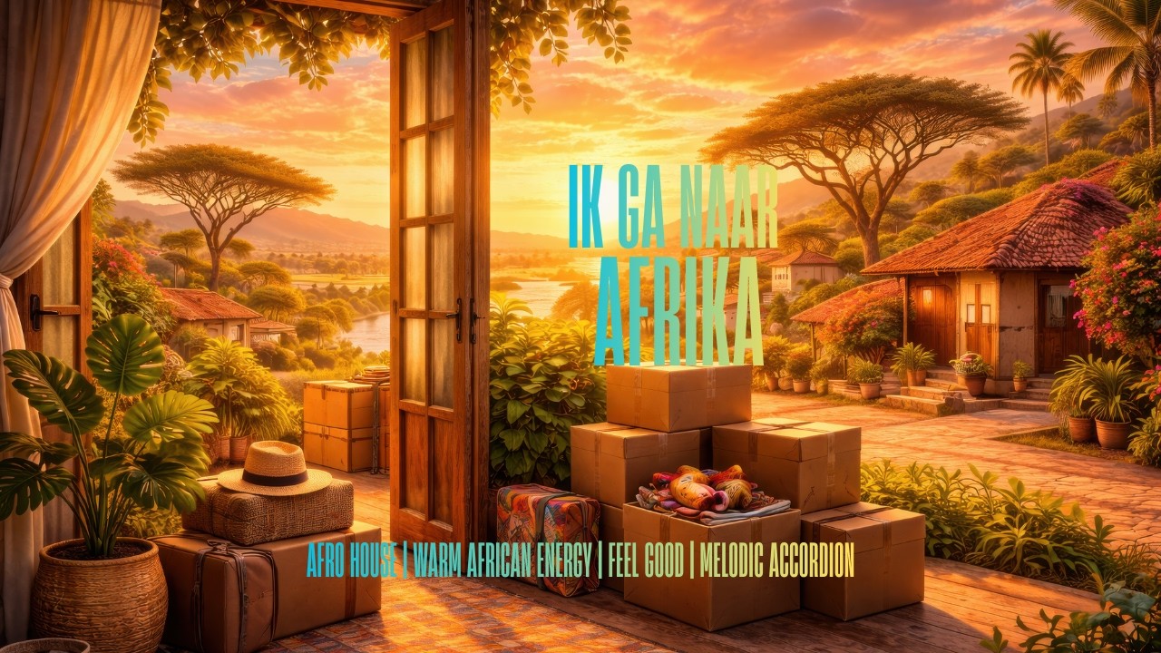 Ik Ga Naar Afrika -- Afro House | warm African Energy | Feel good | Melodic Accordion | Amapiano