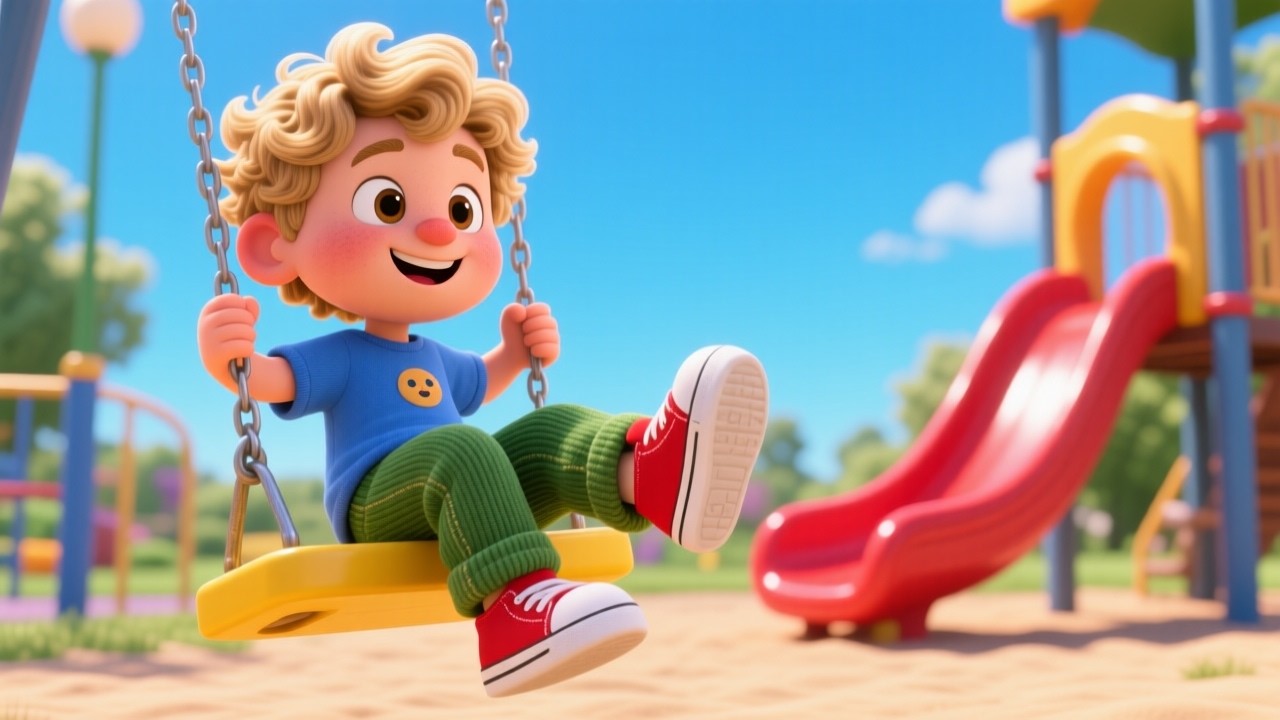 Baby Noah’s Shapes at the Fun Playground 🔺⚽ | Fun Shapes Nursery Rhyme for Kids | Sing & Learn