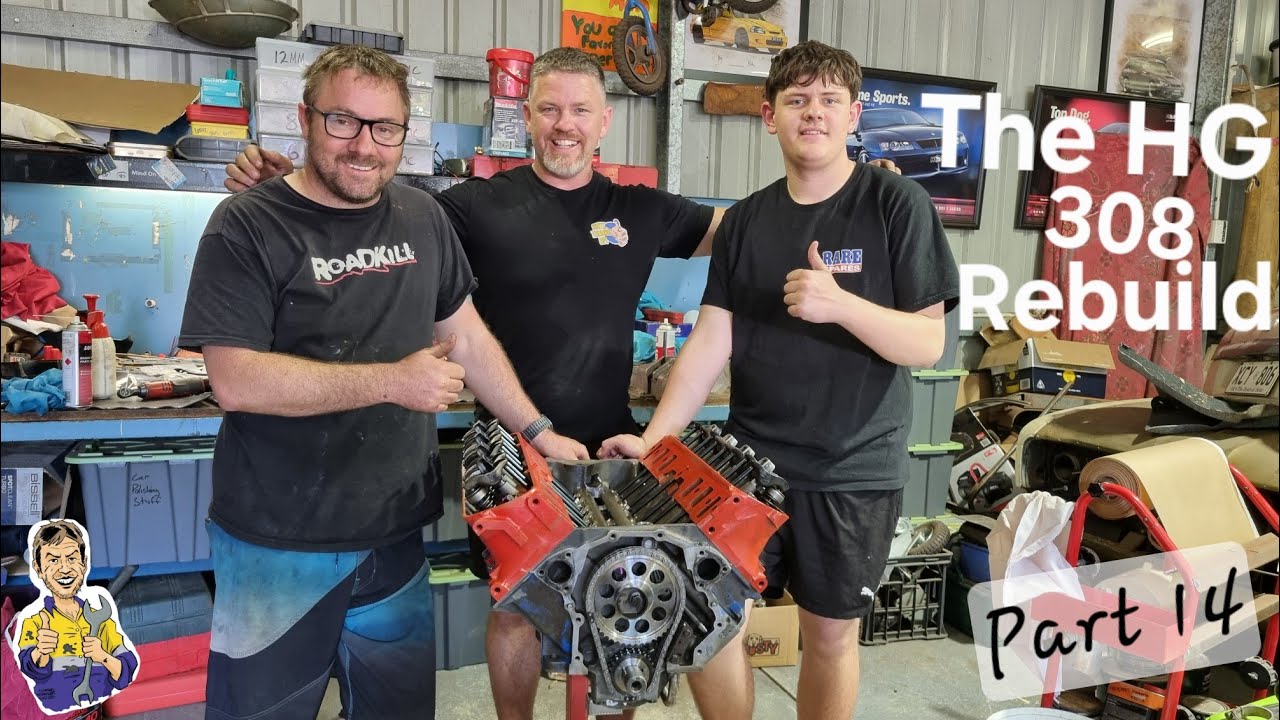 Реконструкция двигателя Holden HG Brougham Project 308