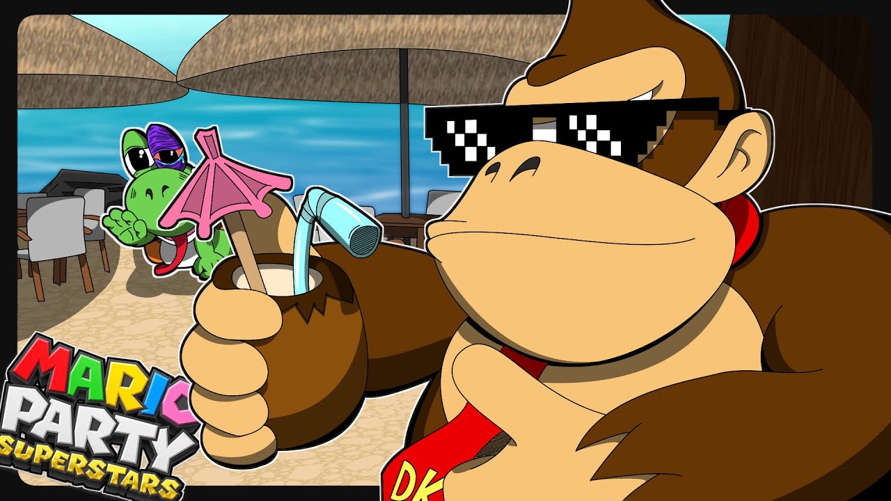 The Shocking Truth Behind DK Curse | Mario Party SuperStars