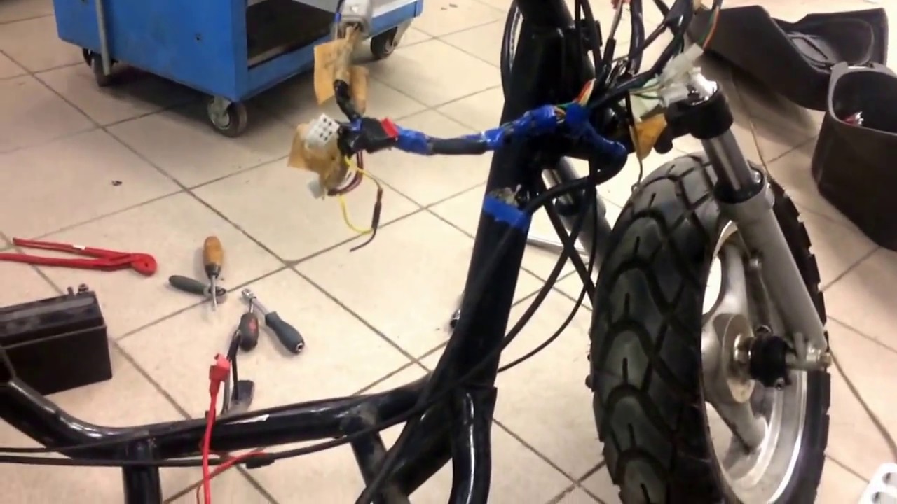 Ruckus из китайского мопеда 159)