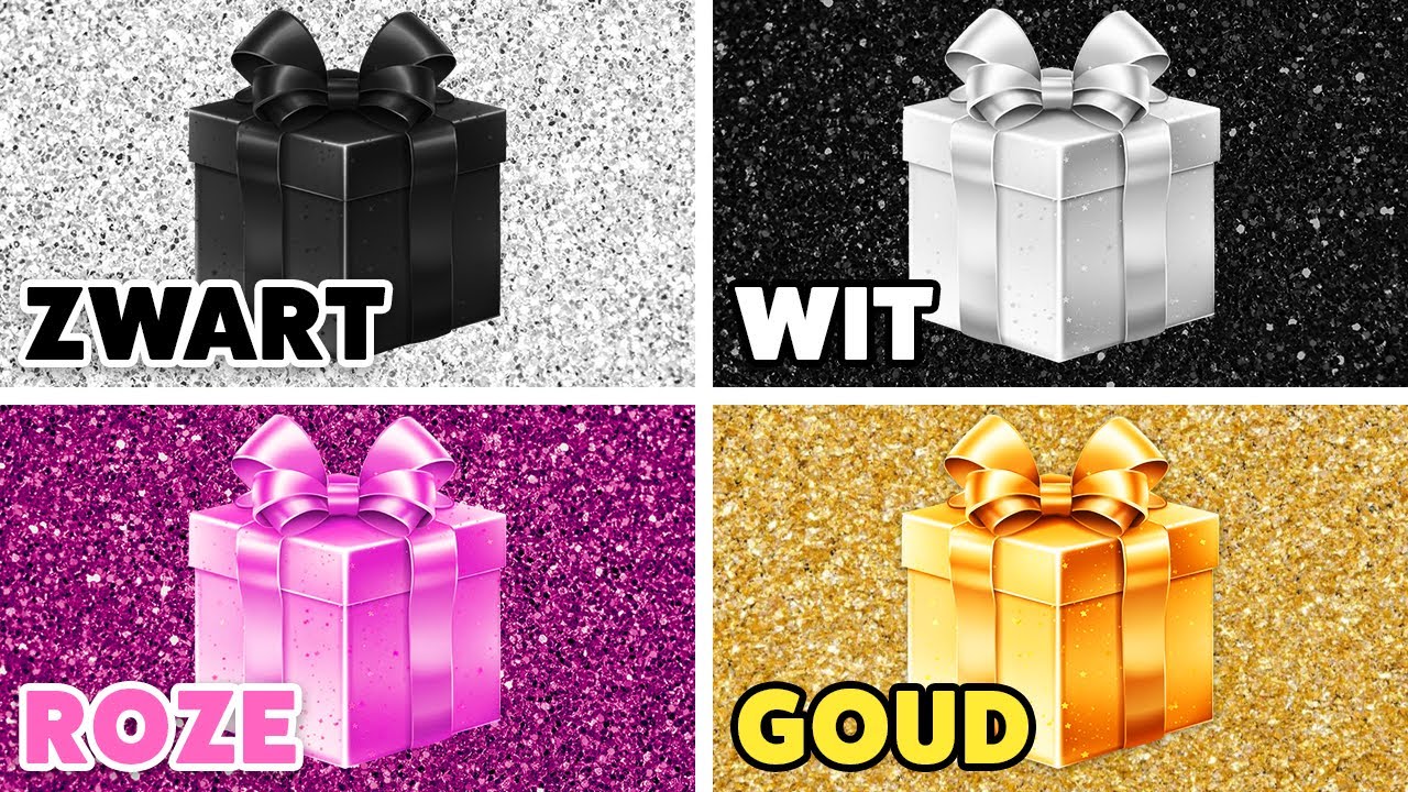 Kies Je Cadeau! 🎁 Hoeveel Geluk Heb Jij? 🖤💝🎀💛 Quiz Storm