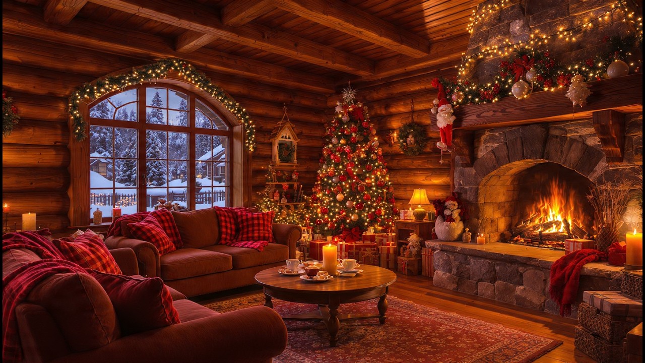 Gentle Jazz Instrumental Fireplace Vibes for Study and Reading Time
