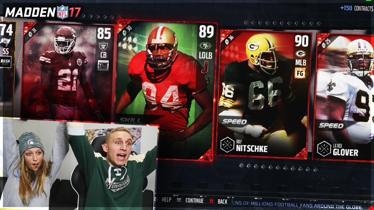 SO MANY PACKS!! Madden 17 Ultimate Team Pack Opening