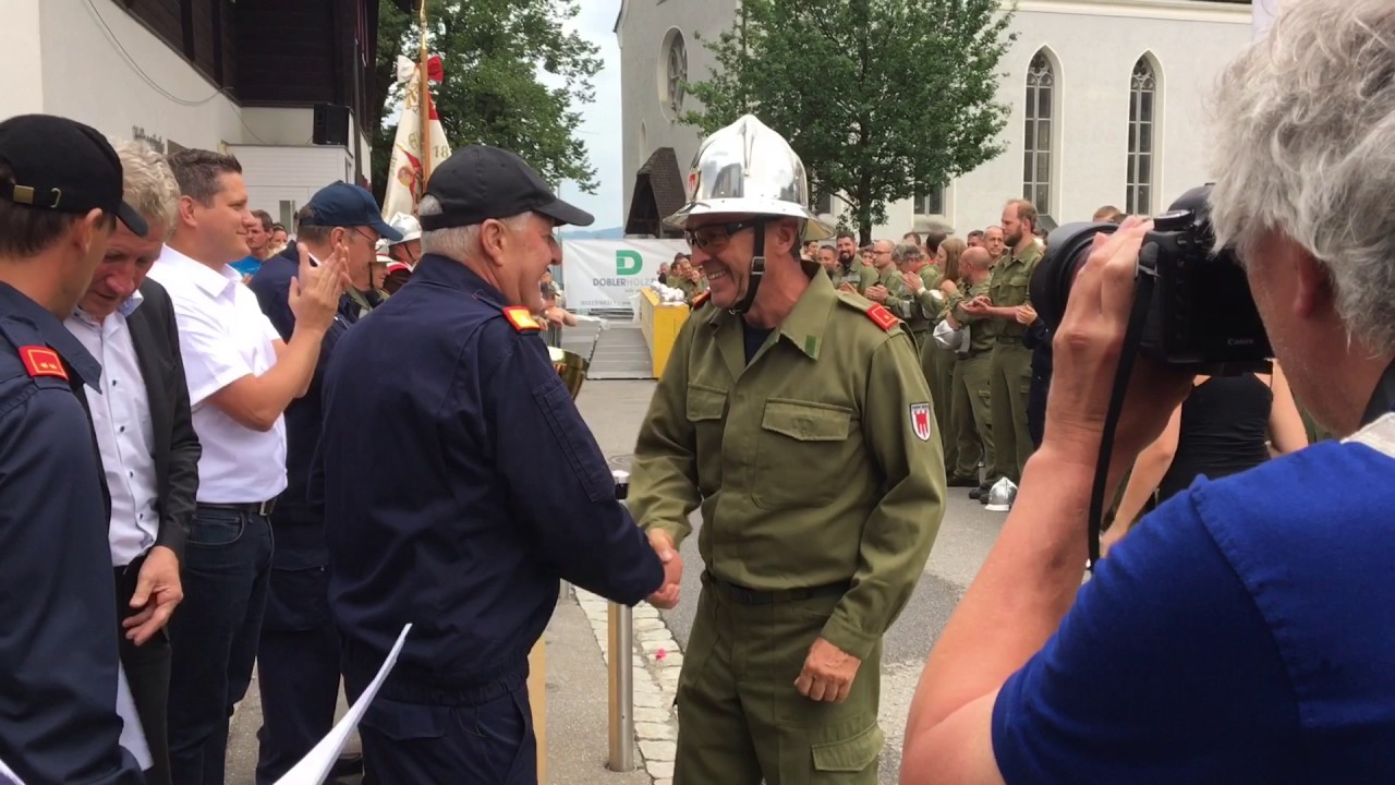 Nassleistungsbewerbe Bezirksfeuerwehrfest 2017 in Fraxern