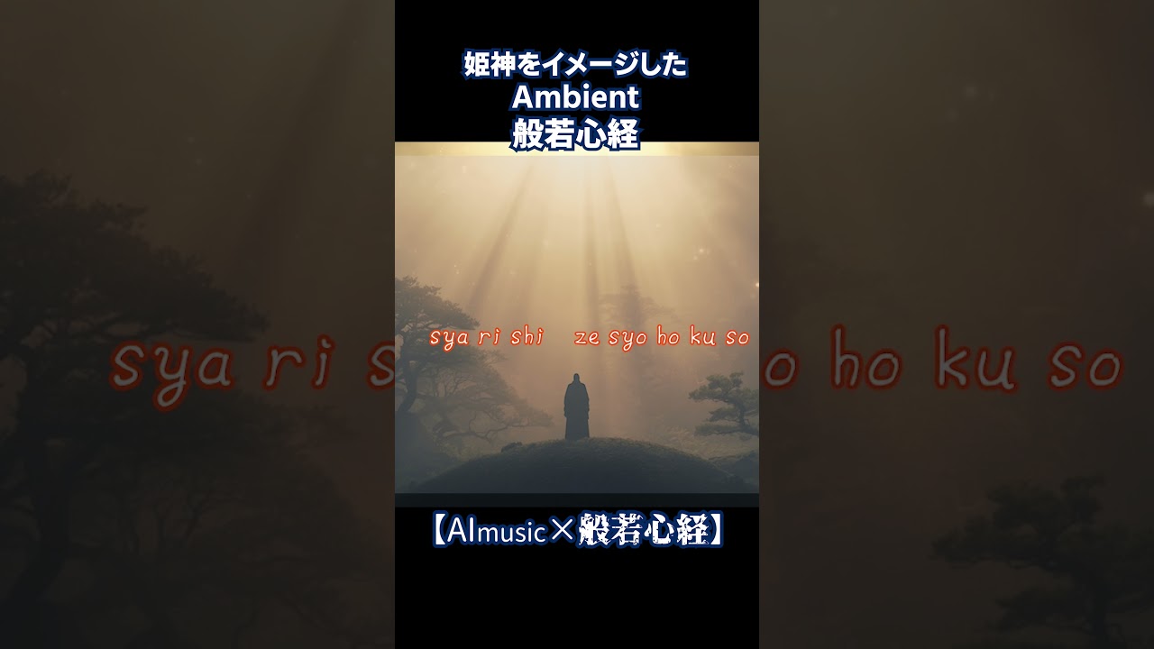 姫神をイメージしたAmbient般若心経