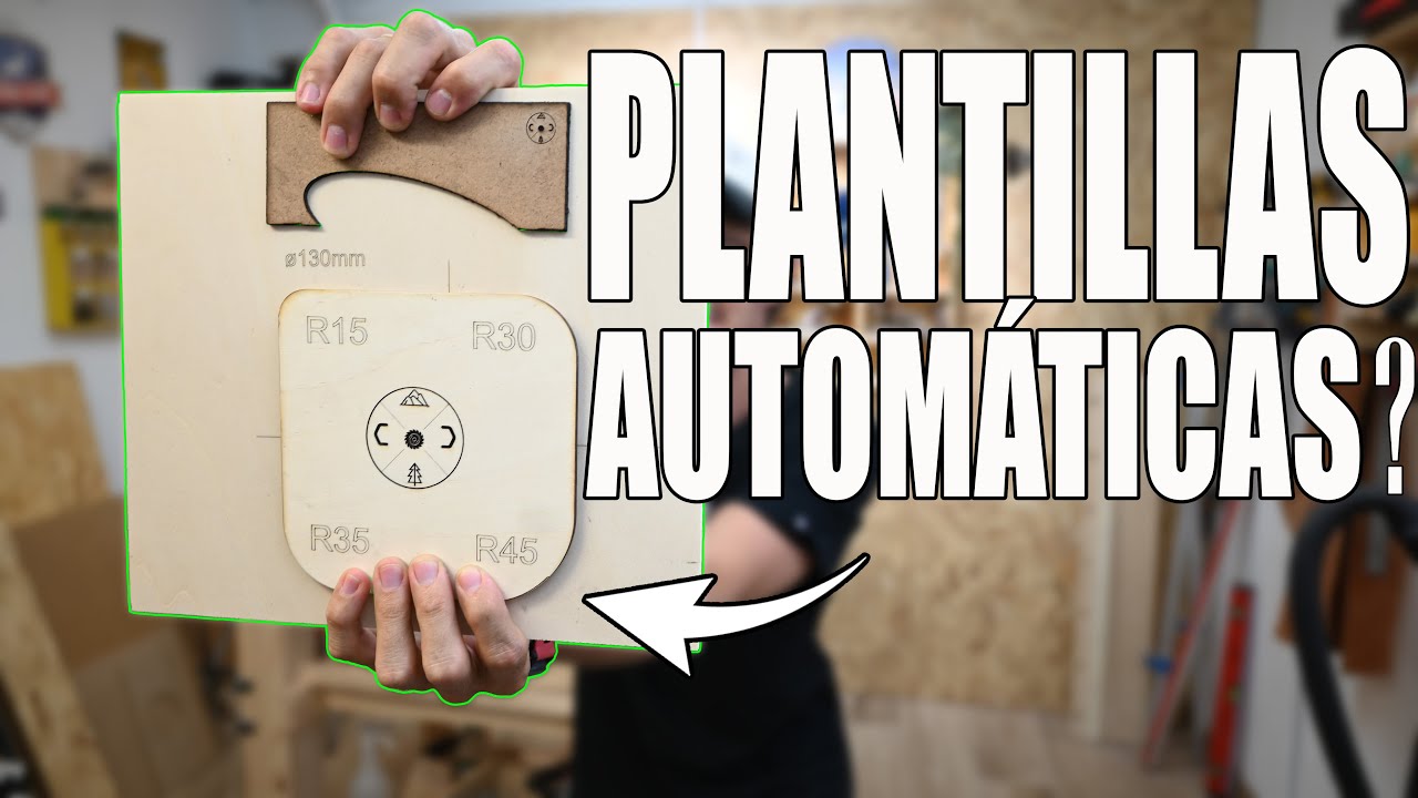 🚀 MODERNIZO el TALLER 👉 PLANTILLAS fáciles para FRESADORA Láser Ortur Máster 3.