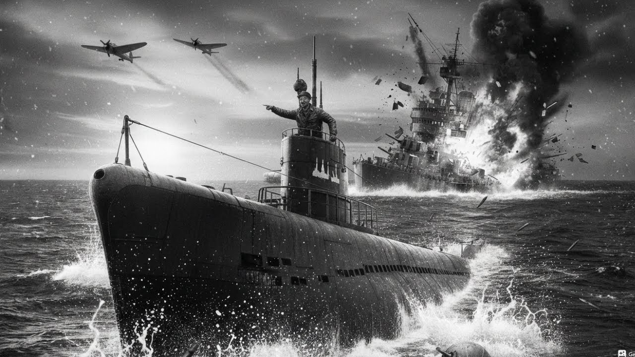 Aircraft Strafed His Deck — He Submerged Laughing, Murdered 15 Enemy Ships