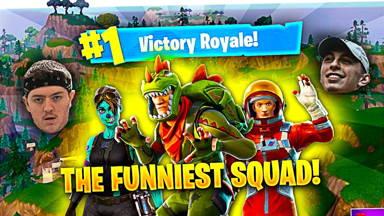 THE FUNNIEST SQUAD EVER IS BACK! (Fortnite Battle Royale Funny Moments)