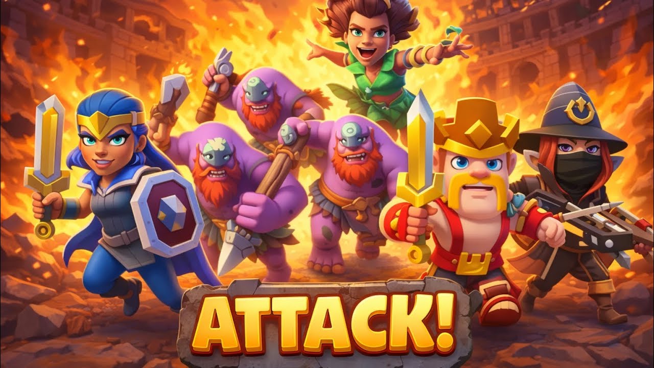 TH16 Best Aattck Class Of Clans😱