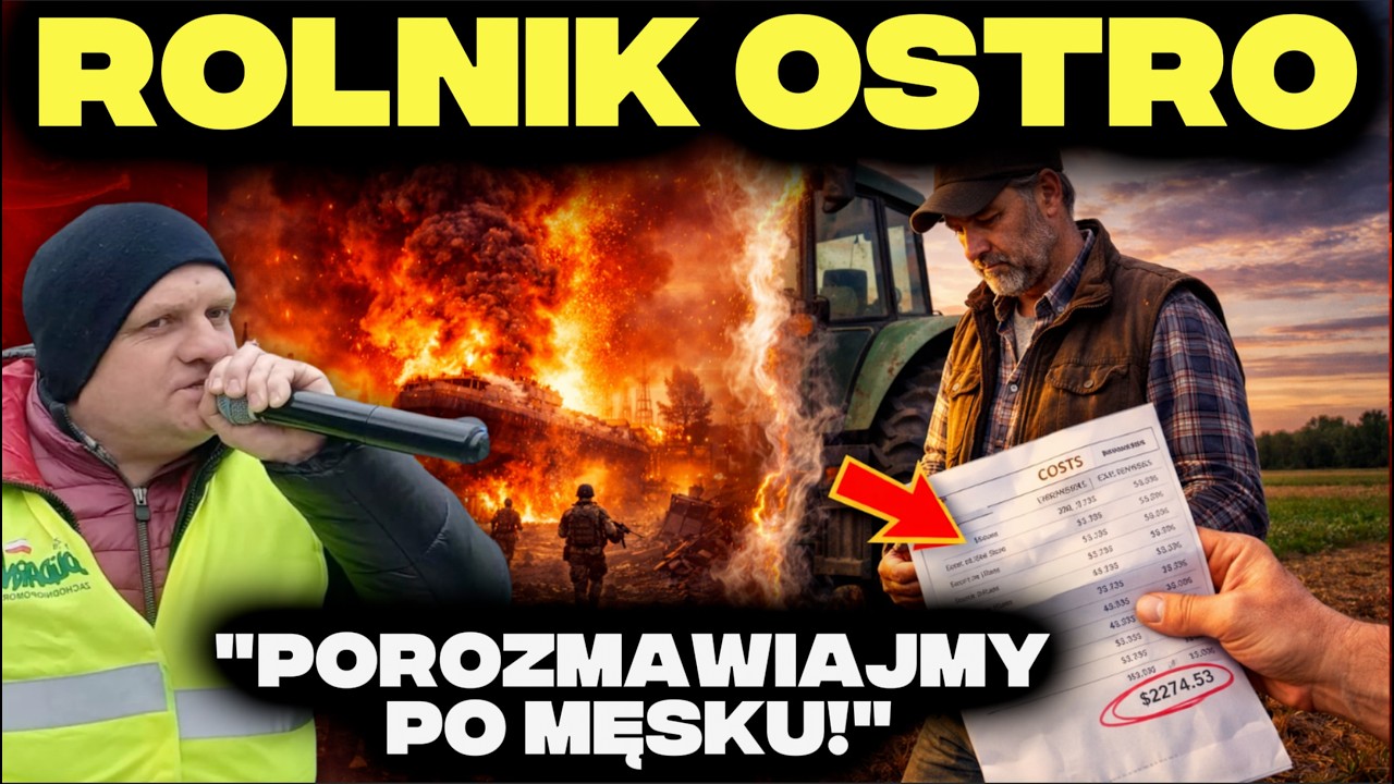 WOJNA UDERZA W ROLNIKÓW! Koszty WYBUCHŁY, ceny stoją!