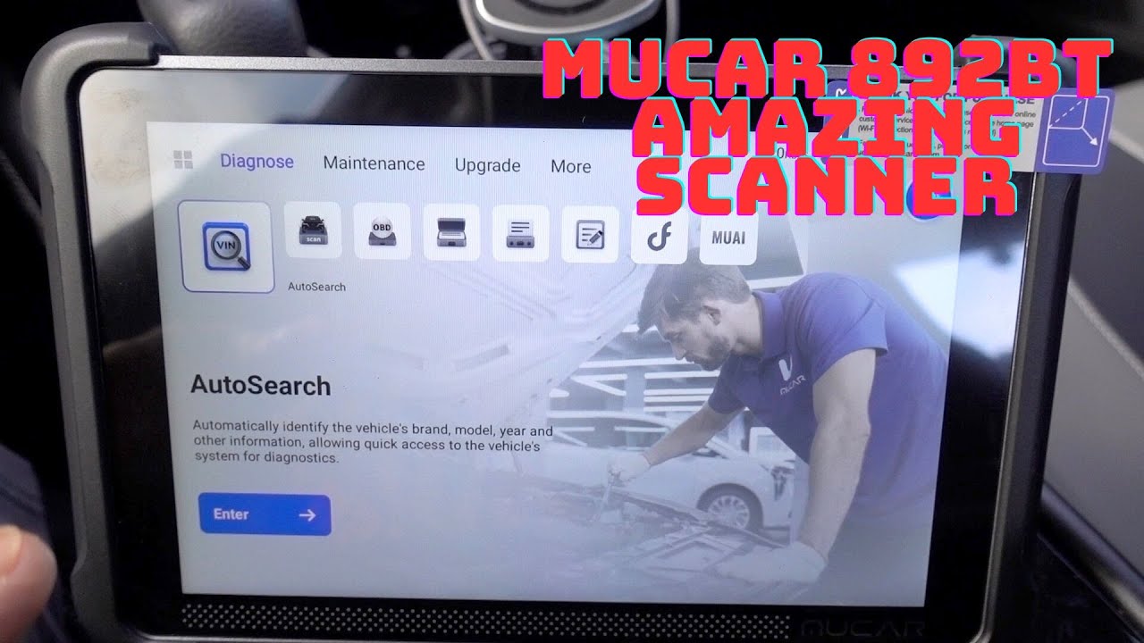 Mucar 892BT Full System OBD2 Scanner