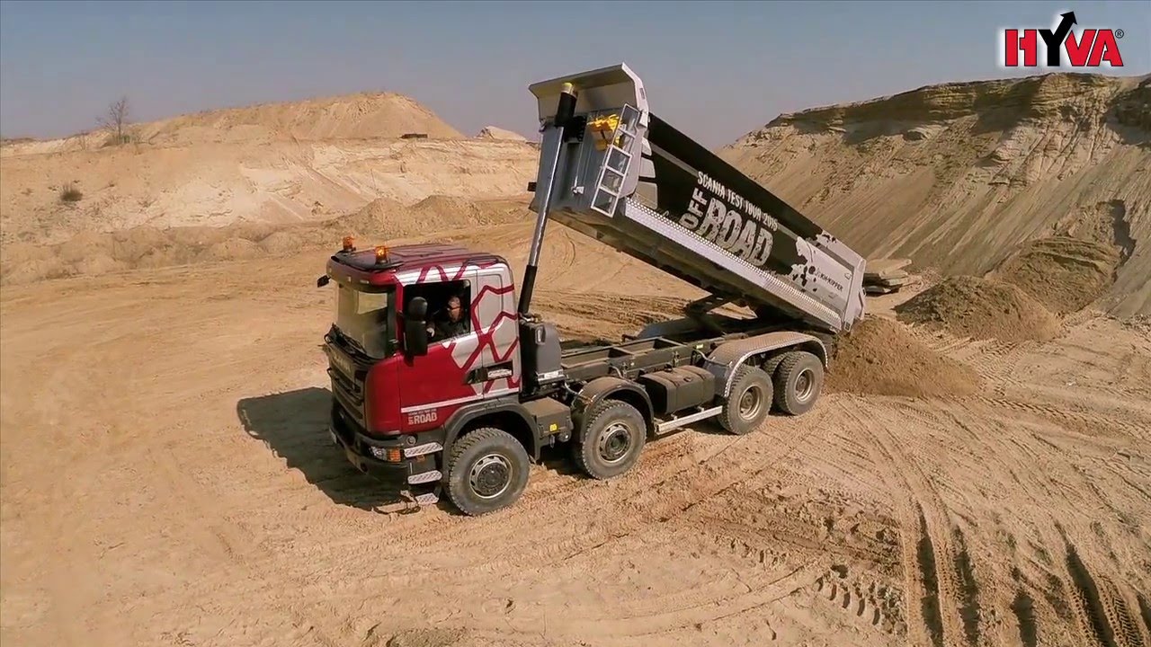 Scania Off-Road Test Tour  tipper 8x6