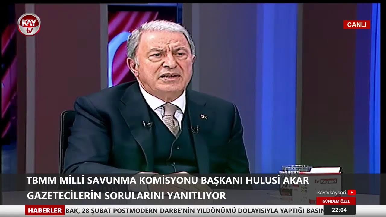 GÜNDEM ÖZEL - HULUSİ AKAR |KAY TV| (01.03.2026)