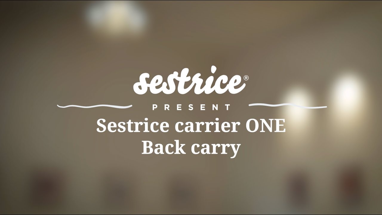Sestrice Carrier ONE – Back Carry tutorial
