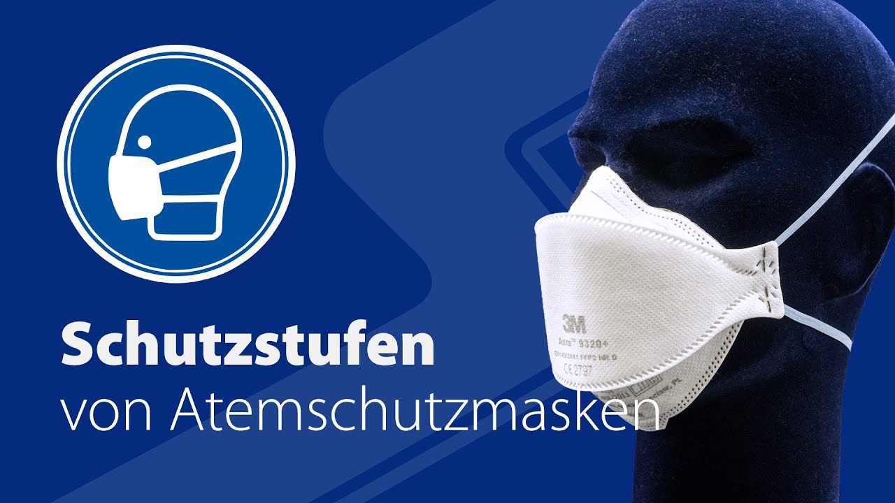 FFP1, FFP2 & FFP3:  Die Schutzstufen von Atemschutzmasken
