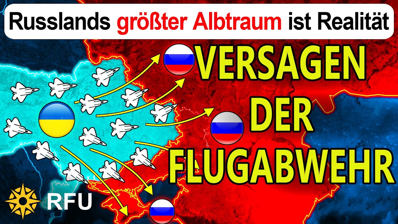 Ukrainische Jets greifen nun frei an und bombardieren russische Stellungen | RFU News