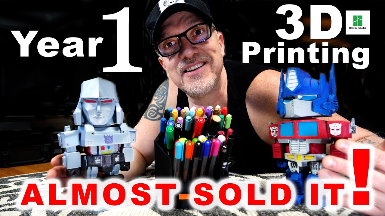 Almost Sold My 3D Printer 1st Year! This changed my mind