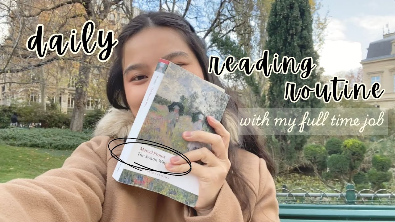 9 to 5 Proust reading vlog | work and reading routine 👩🏻‍💻