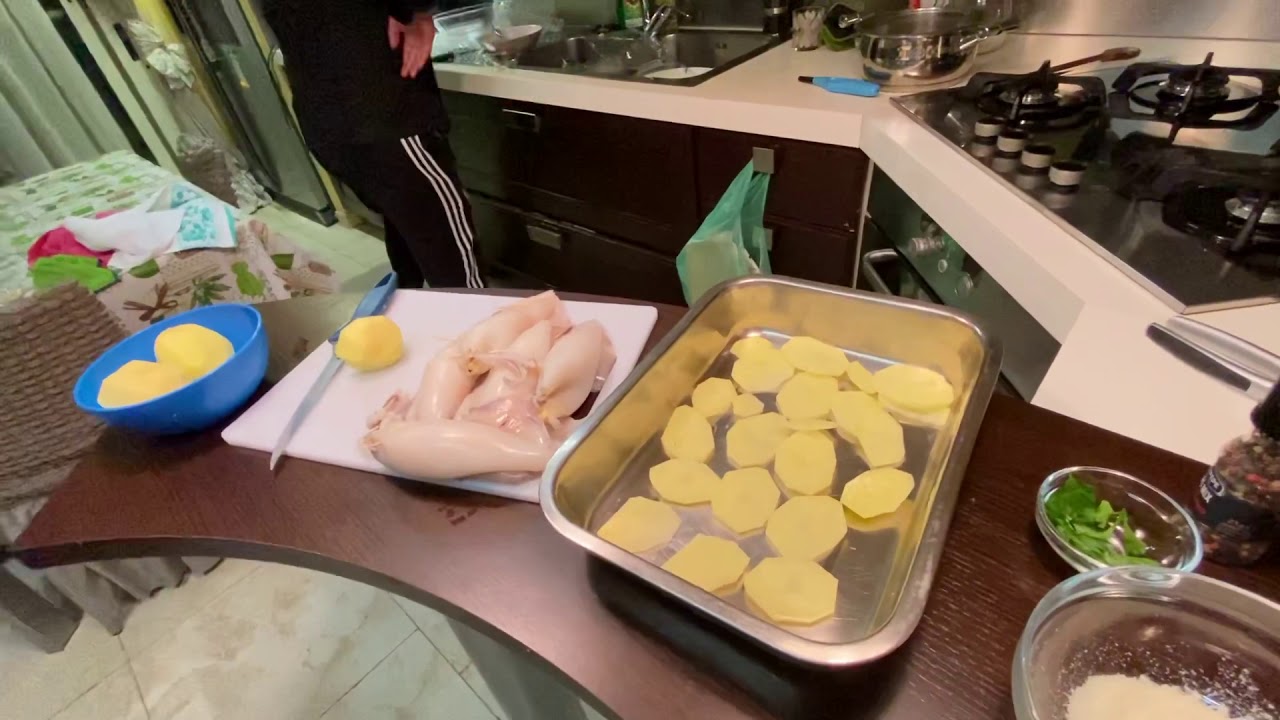 Calamari ripieni con patate by michele dimonte