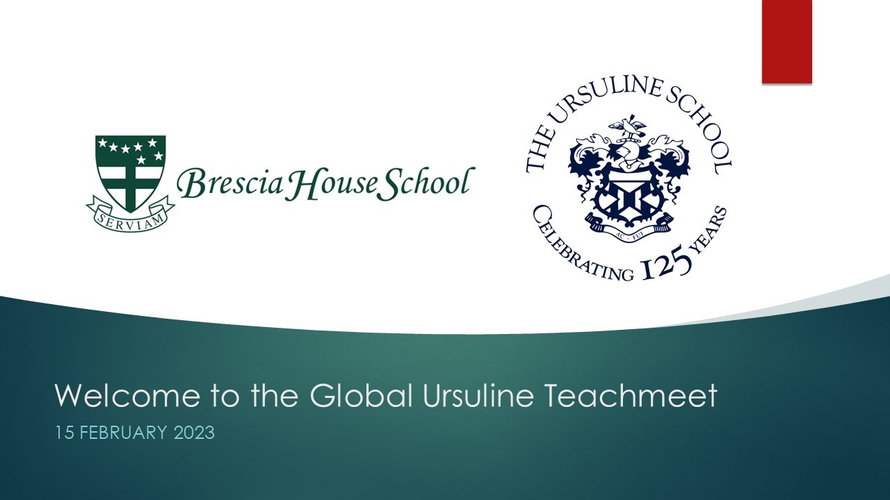 Global Ursuline TeachMeet Presentation