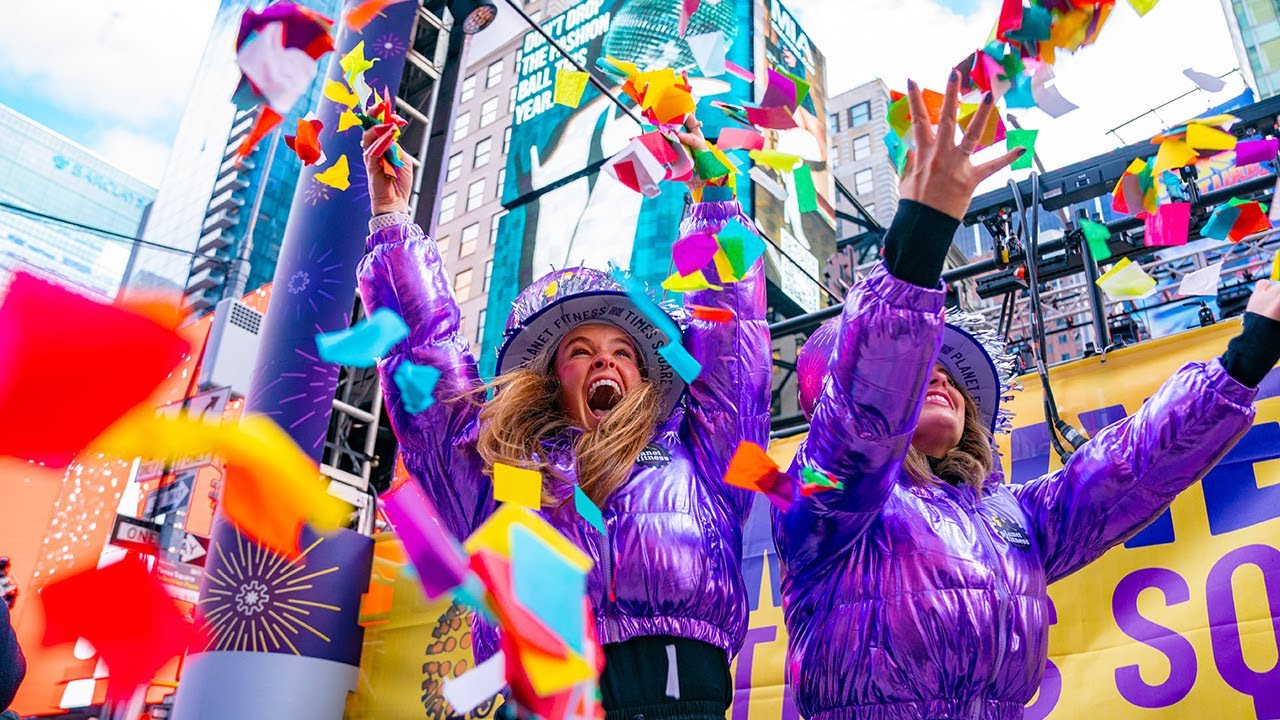 Confetti Test Success in Times Square!