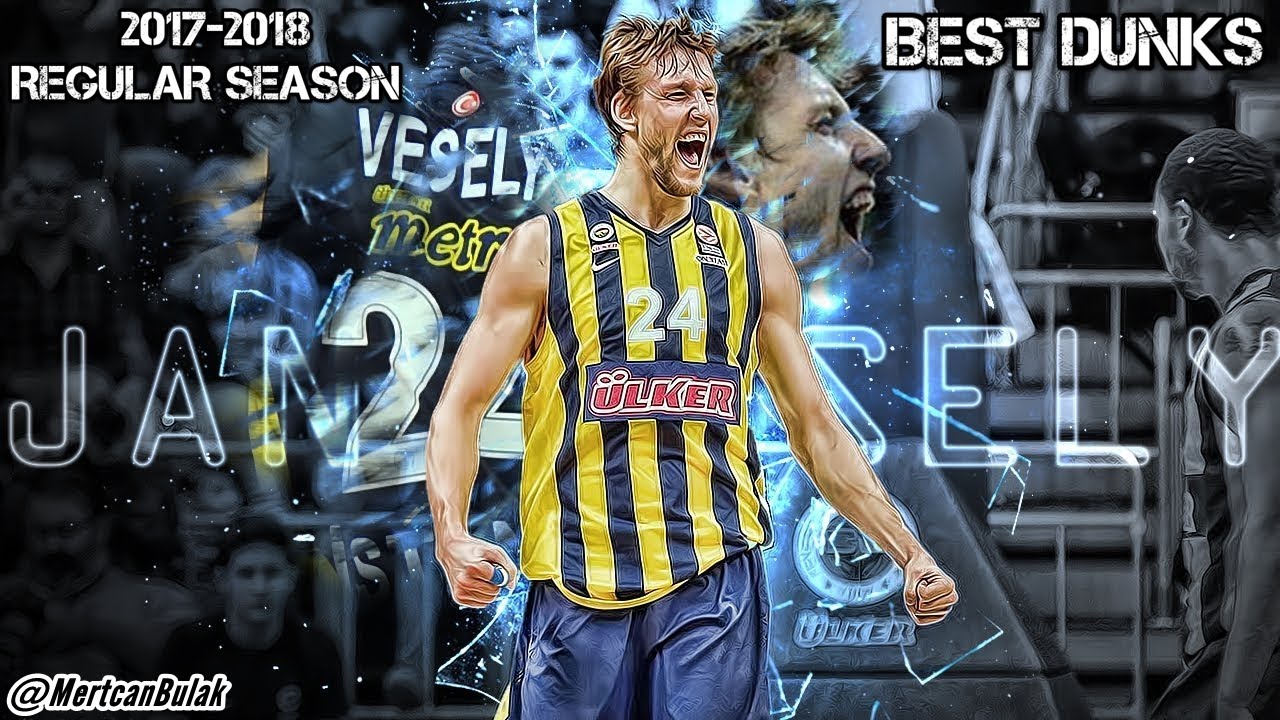 VESELY AIRLINES!  ✈️🏀 ● Jan Vesely 2017-2018 Regular Season Best Dunks (HD)