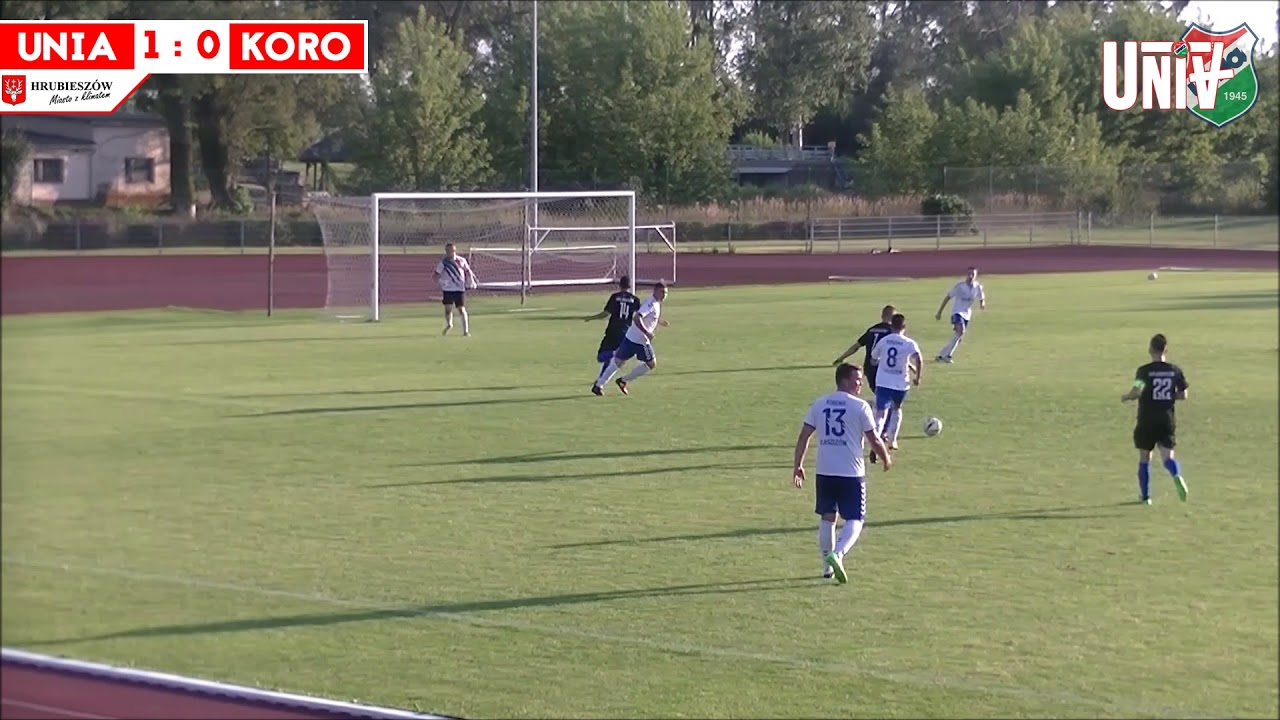 Skrót meczu Unia Hrubieszów - Korona Łaszczów 1:1 (6:5 karne) Runda wstępna Pucharu Polski 2021/2022