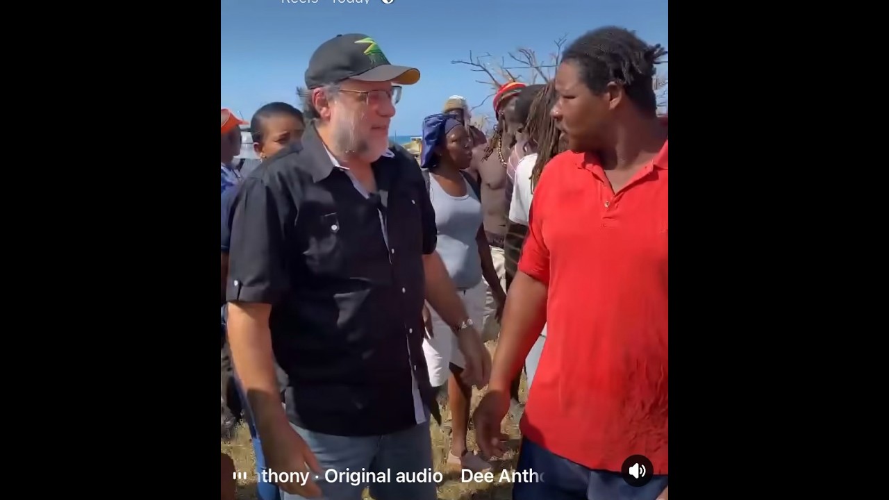 Mark Golding touchdown ready to help out the people, #politics #markgolding #election #pnp