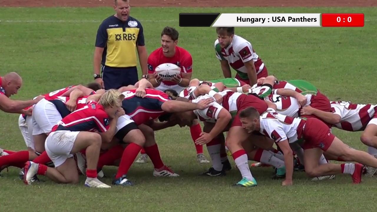 Hungary - USA South Panthers rugby mérkőzés