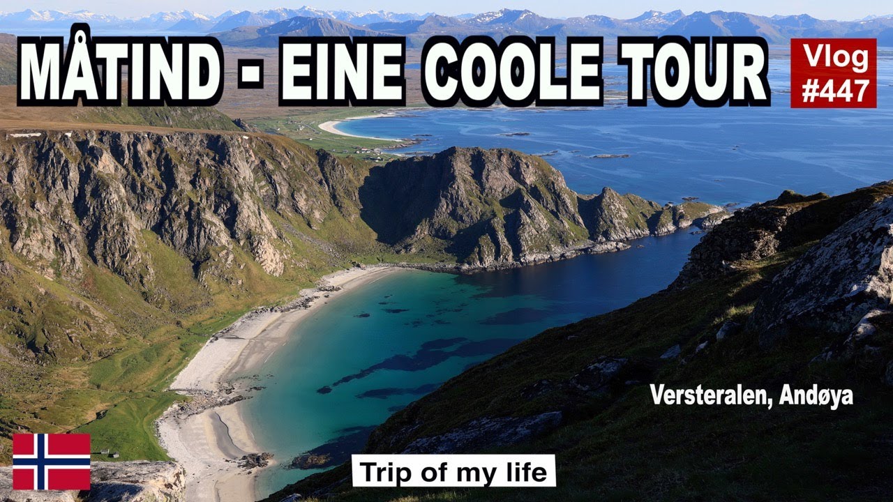 #447 Road Trip Norwegen - Matind 408 m auf Andöya - cooler Berg!| Überraschungs-Elch | Wanderung