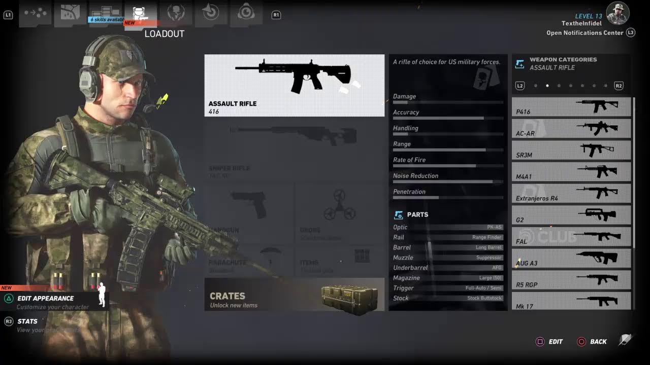 TextheInfidel's Live PS4 Ghost Recon Wildlands