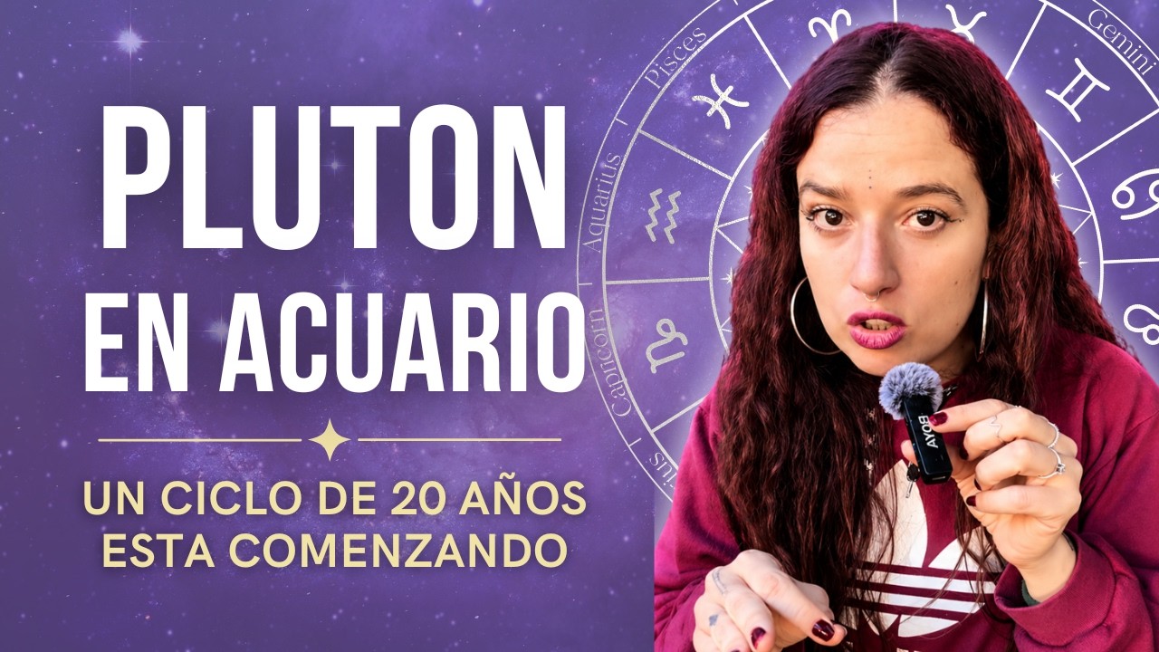 PLUTON entra en ACUARIO: ¿Cómo afecta a CADA SIGNO? 🦅 ♒ || Noviembre 2024 al 2044