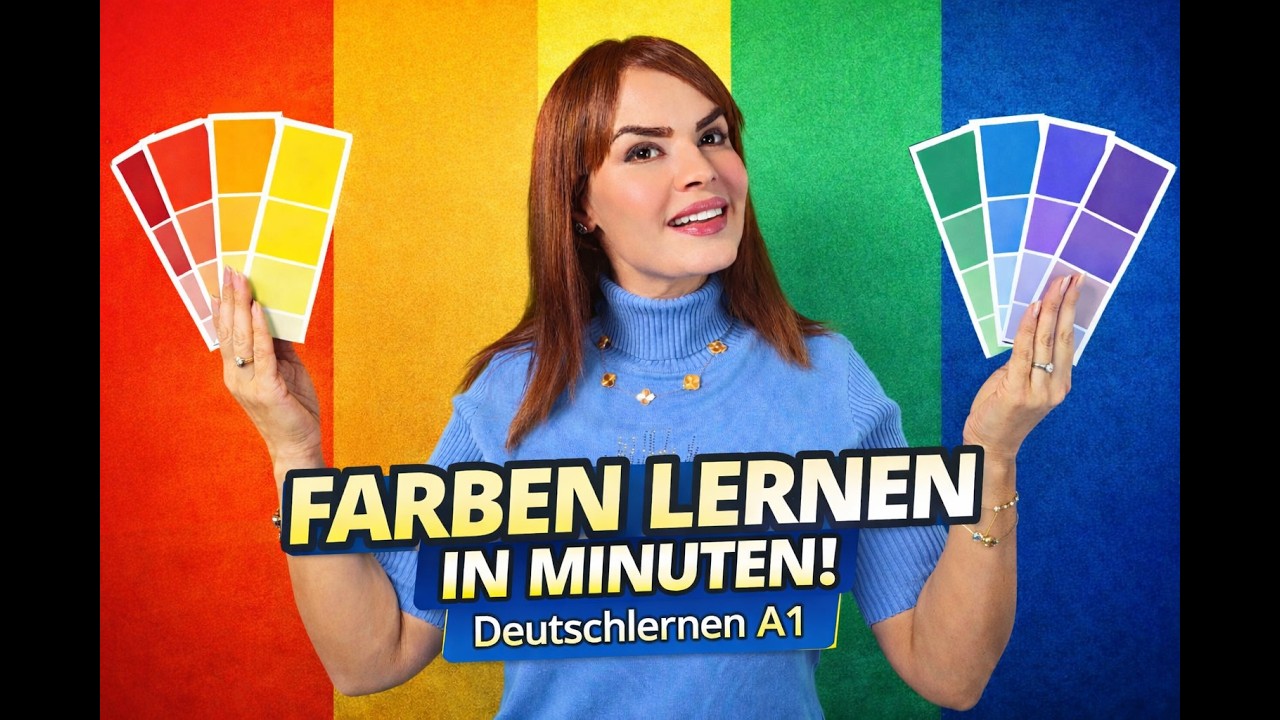Lektion 5 Deutschlernen A1: Die Farben