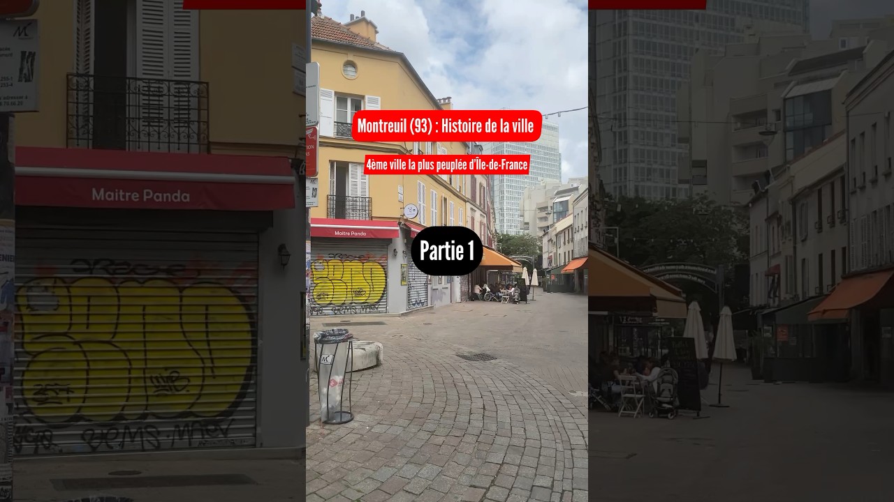 Partie 1 : Montreuil (93) : Histoire de la ville #montreuil #seinesaintdenis #banlieue #iledefrance