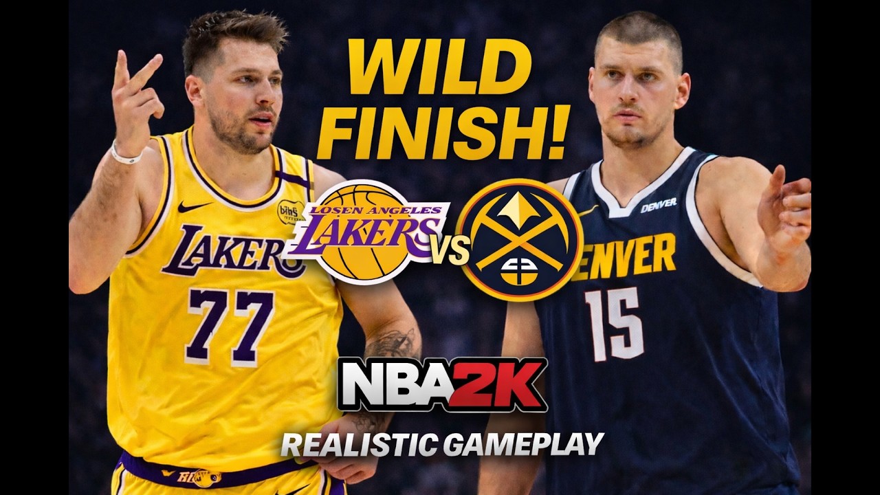 Denver Nuggets vs Los Angeles Lakers FULL Game!! WILD ENDING!!! (Quick Play)