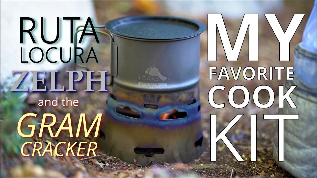 ZELPH // TOAKS // GRAM CRACKER = MY FAVORITE COOK KIT FOR BACKPACKING.