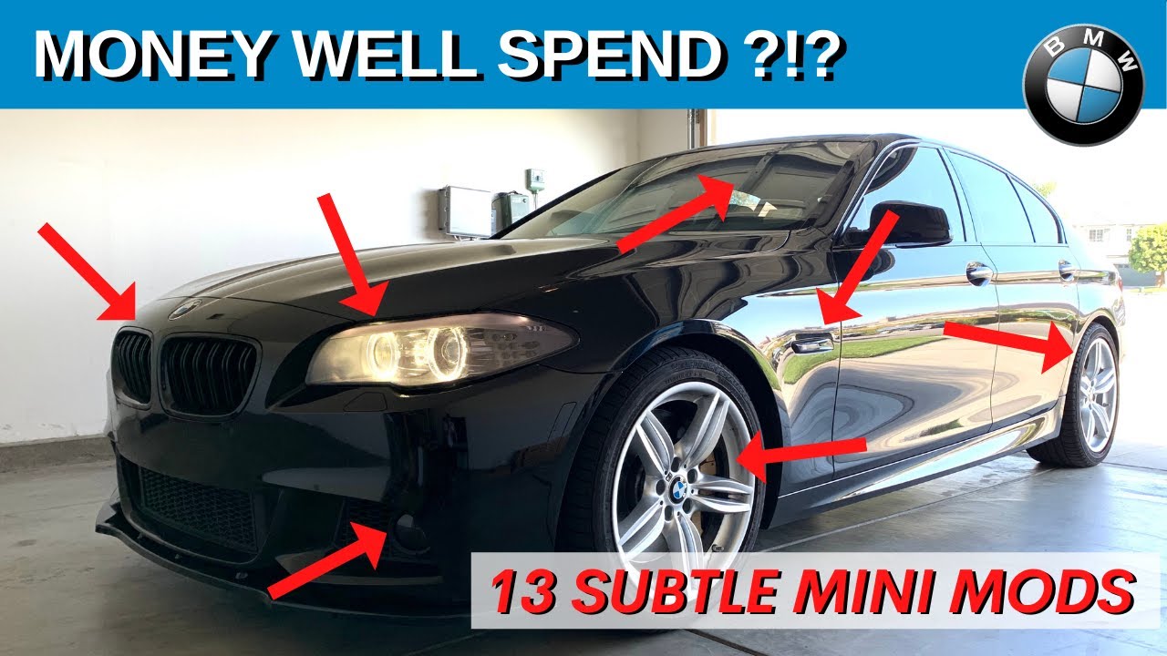 13 Cheap and Easy DIY Upgrades & Mini-Mods for my BMW F10 | BOND Garage