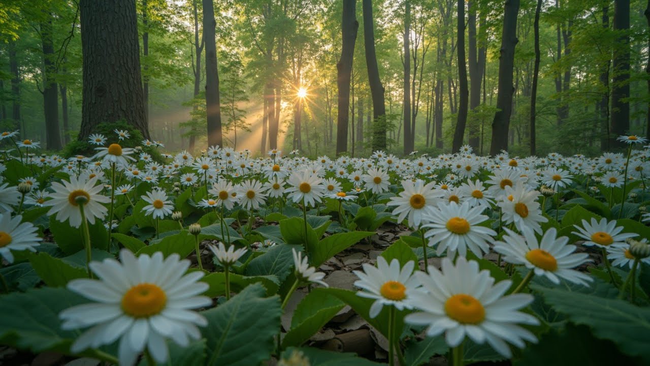 Morning Forest Sounds ~ Birds Chirping & Relaxing Nature Music