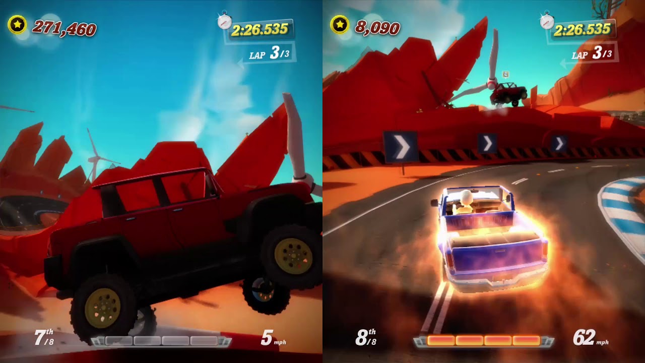 Joy Ride Turbo 2021 - two local players