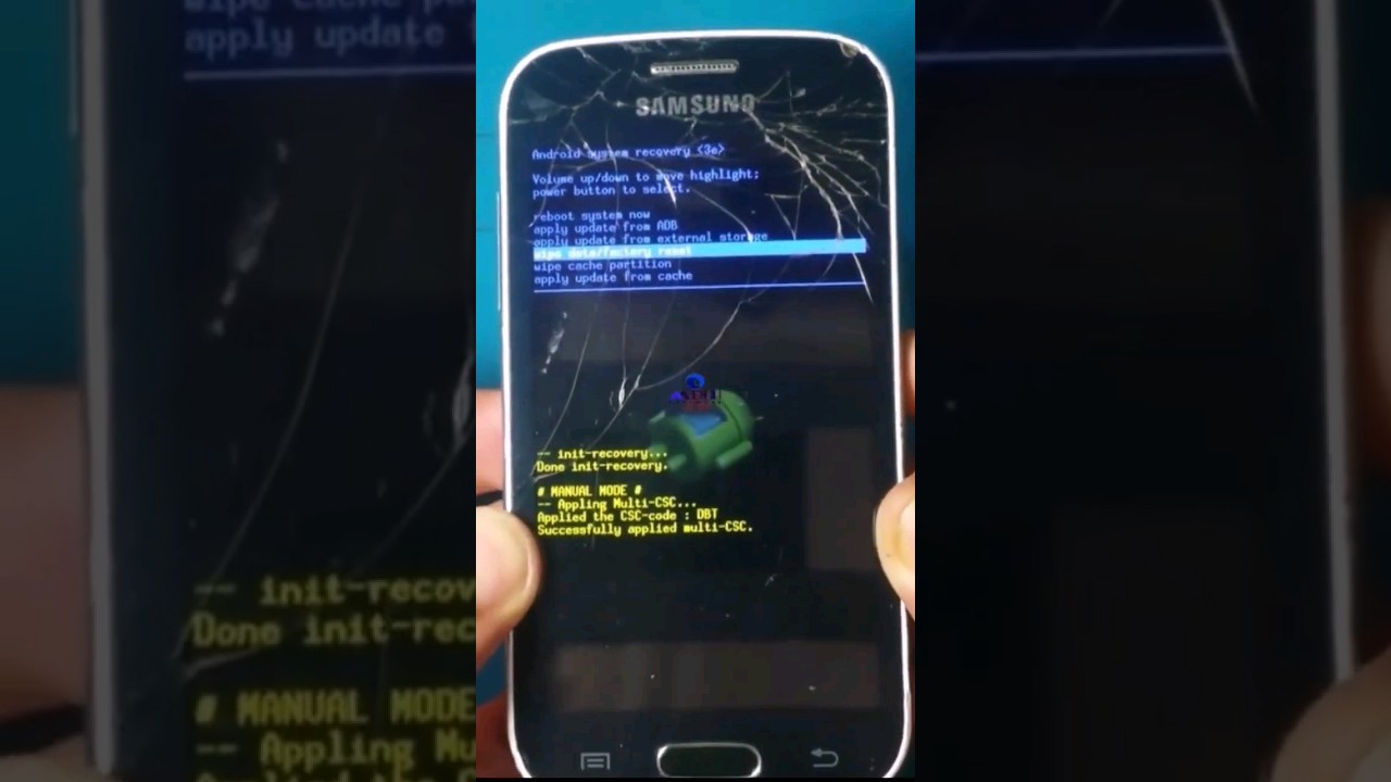 Samsung📱S7390 (Trend Lite) How To Hard Reset💯طريقة عمل الفورمات وإعادة ضبط إعدادات المصنع
