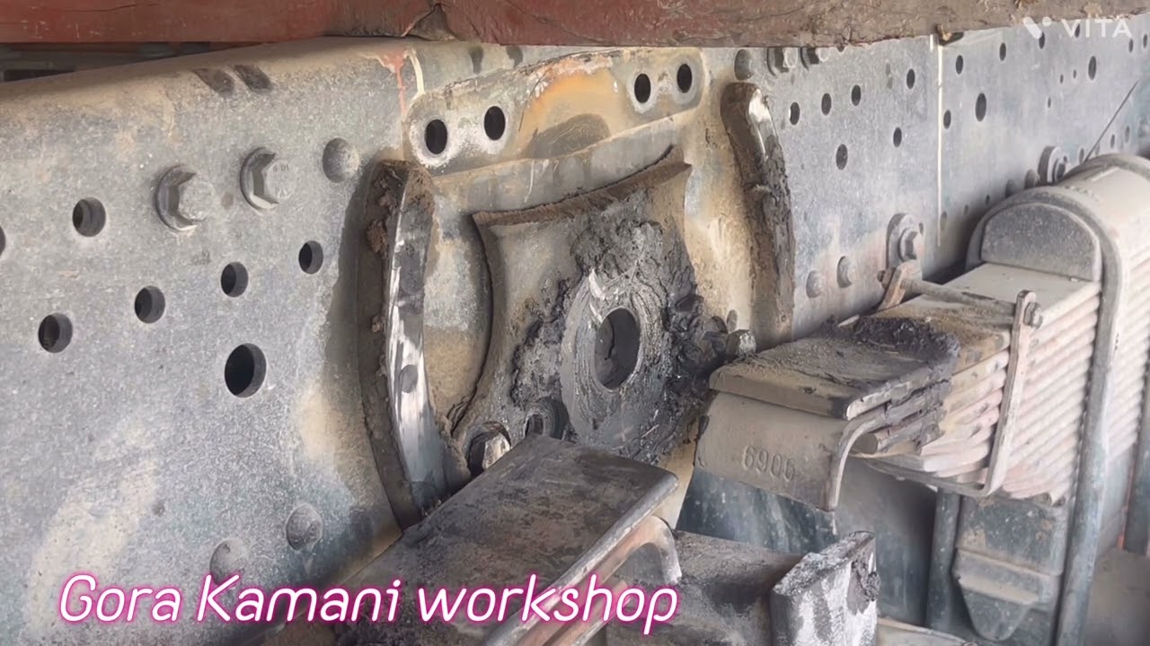 Bharat Benz 40 ton load Gadi me centre Hangre change